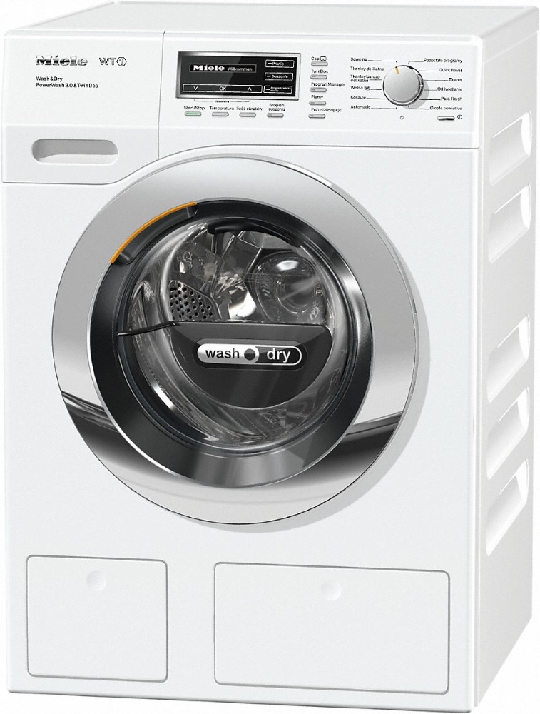 Masina de spalat/uscat Miele WTH130 WPM 7 kg /1600 rot/min /A /Alb photo 4