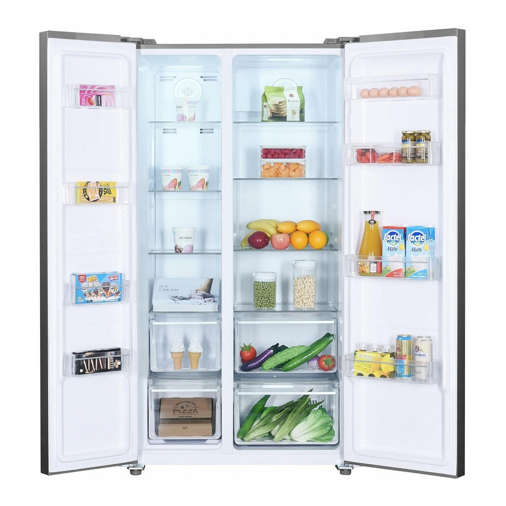 Frigider Side-by-Side Beko GNO5323XPN / 532 l / 177 cm / D / Gri photo 3