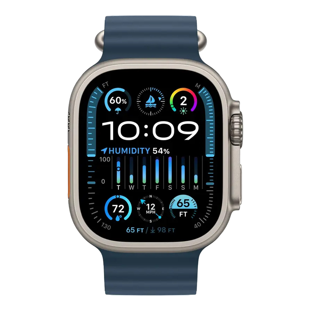 Smart watch Helmet JR-Pro 4 Watch Ultra 8 49mm Titanium Blue Ocean 1.92 photo 3