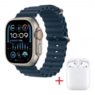 Smart watch Helmet JR-Pro 4 Watch Ultra 8 49mm Titanium Blue Ocean thumbnav 1