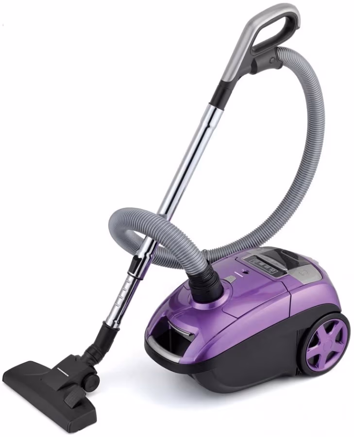 Aspirator cu sac Heinner HVCVBS750PP, 750 W, 80 dB, Violet