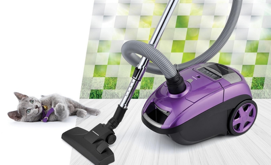 Aspirator cu sac Heinner HVCVBS750PP / 750W / Mov photo 4