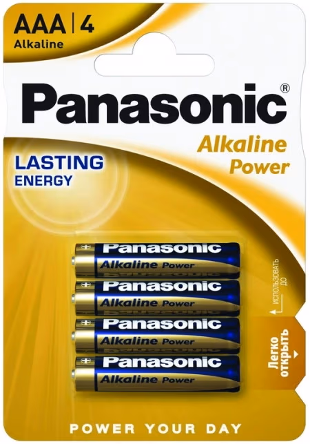 Baterie Panasonic LR03REB4BPU 