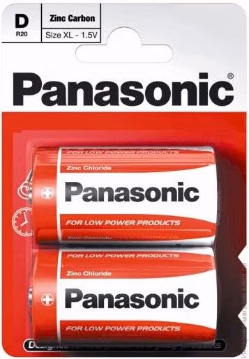 Baterie Panasonic R20REL/2BPR 