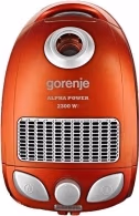 Пылесос с мешком Gorenje VCK 2322 APR, 2300 Вт, Красный