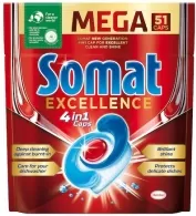 Таблетки для ПММ Somat Excellence51caps