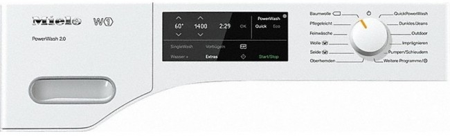 Стиральная машина Miele WWE320 WPS 8 кг / 1400 об/мин / A+++ / Белый photo 2