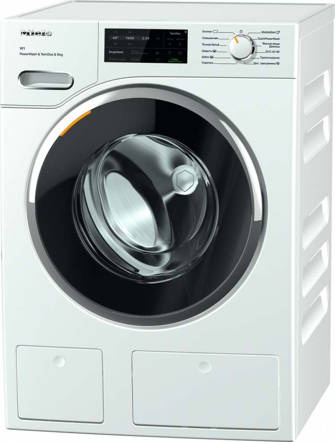 Стиральная машина Miele WWI860WPS 9 кг / 1600 об/мин / A+++ / Белый photo 1 Стиральная машина Miele WWI860WPS 9 кг / 1600 об/мин / A+++ / Белый photo 1