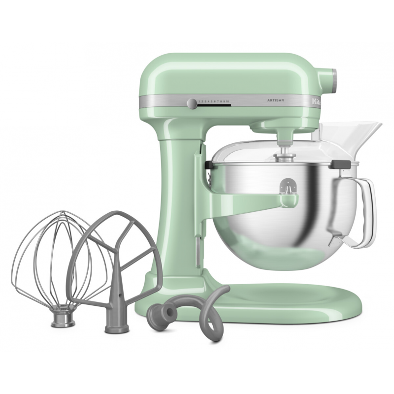 Миксер Стационарный KitchenAid 5KSM60SPXEPT / 10 скоростей / Фисташковый photo 5