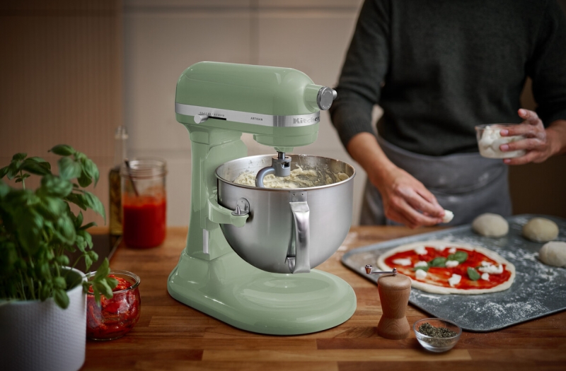 Миксер Стационарный KitchenAid 5KSM60SPXEPT / 10 скоростей / Фисташковый photo 7