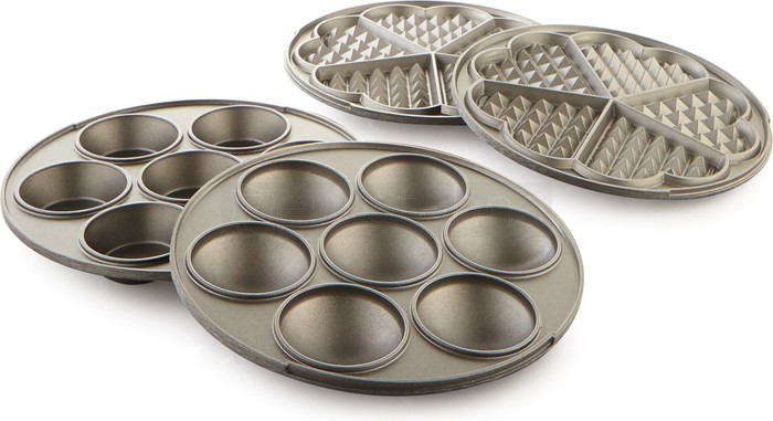 Waffle fier/Sandwich maker Gorenje WCM702PW, 700 W, Roz photo 3