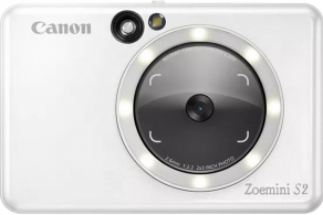 Фотокамера беззеркальная Canon ZOEMINI S2 Pearl White thumbnav 1