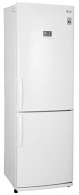 Frigider cu congelator jos LG GAB409UQA, 304 l, 189.6 cm, A, Alb