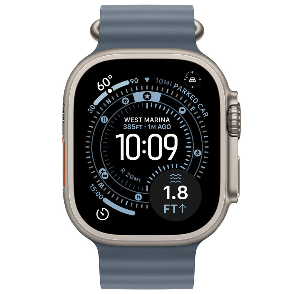 Ceas inteligent Apple Watch Ultra 3 GPS + Cellular 49mm Black Titanium Case with Black/Charcoal Trail Loop - S/M photo 1 Ceas inteligent Apple Watch Ultra 3 GPS + Cellular 49mm Black Titanium Case with Black/Charcoal Trail Loop - S/M photo 1