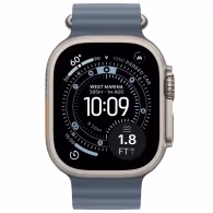 Смарт часы Apple Watch Ultra 3 GPS + Cellular 49mm Black Titanium Case with Black/Charcoal Trail Loop - S/M