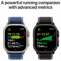 Ceas inteligent Apple Watch Ultra 3 GPS + Cellular 49mm Black Titanium Case with Black/Charcoal Trail Loop - S/M thumbnav 4