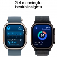 Ceas inteligent Apple Watch Ultra 3 GPS + Cellular 49mm Black Titanium Case with Black/Charcoal Trail Loop - S/M thumbnav 6
