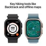 Ceas inteligent Apple Ultra 3 GPS + Cellular 49mm Black Titanium Case with Black Ocean Band thumbnav 5