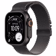 Смарт часы Apple Watch Ultra 3 GPS + Cellular 49mm Black Titanium Case with Black Titanium Milanese Loop - Medium