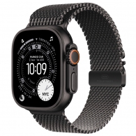 Ceas inteligent Apple Watch Ultra 3 GPS + Cellular 49mm Black Titanium Case with Black Titanium Milanese Loop - Large thumbnav 1