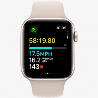 Смарт часы Apple Watch SE (2022) 44mm Starlight thumbnav 4
