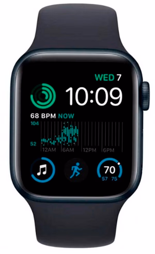 Смарт часы Apple Watch SE (2023) 44mm Midnight Aluminium 