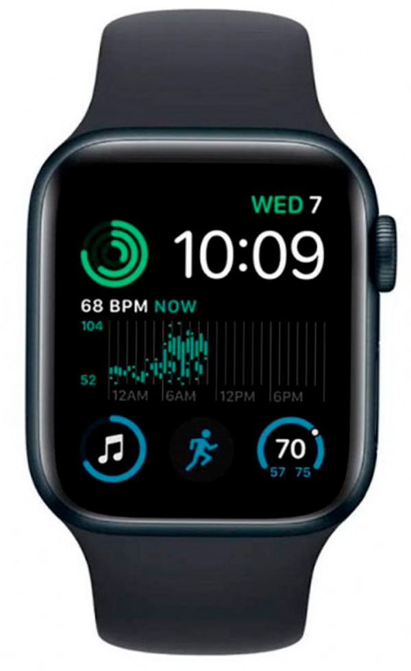 Смарт часы Apple Watch SE (2023) 44mm Midnight Aluminium photo 