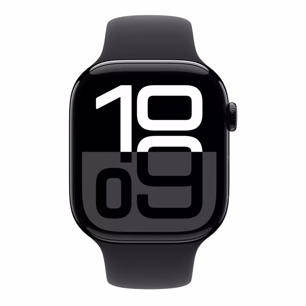 Ceas inteligent Apple Watch 10 42mm Jet Black Aluminium Case (MWWE3QI) 