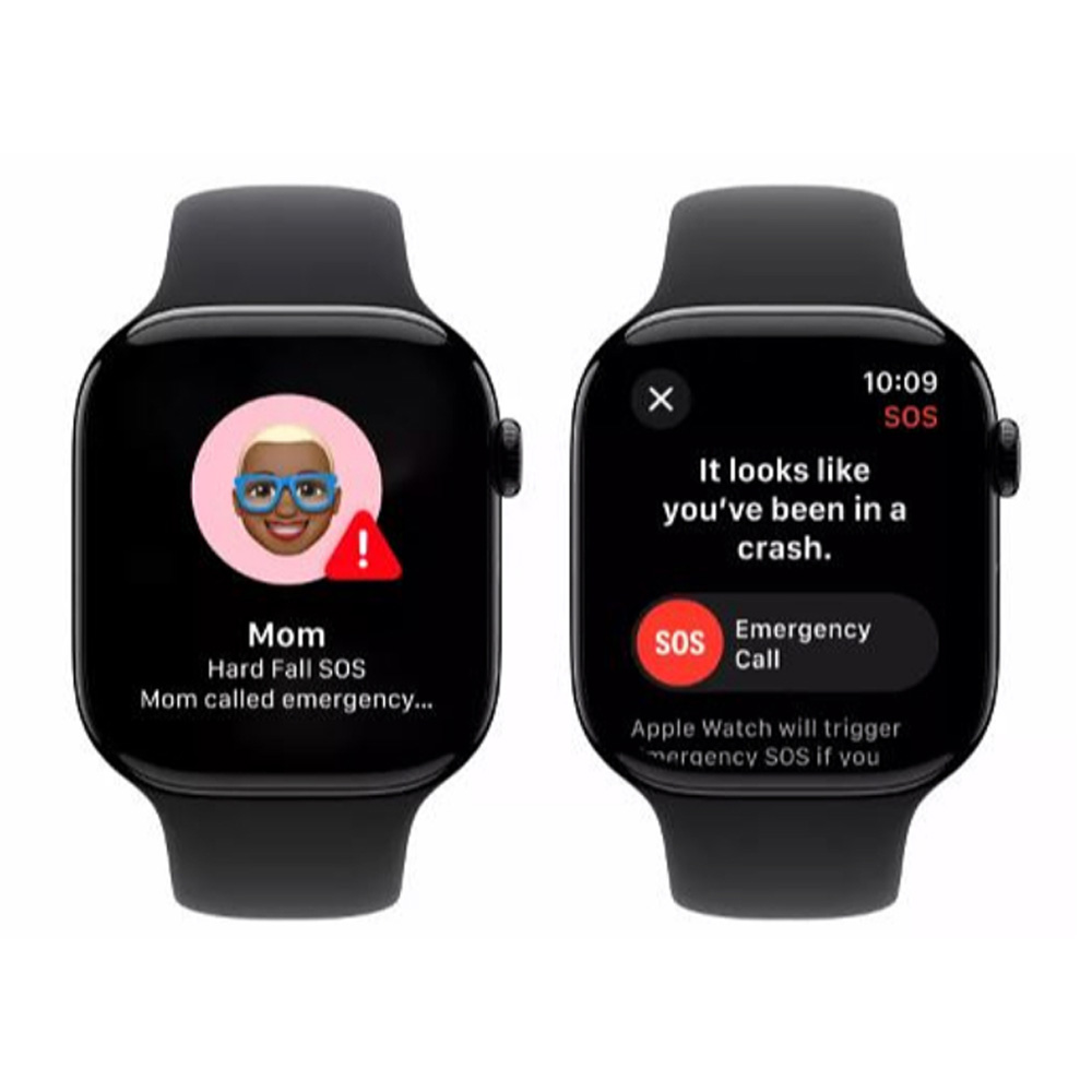 Ceas inteligent Apple Watch 10 42mm Jet Black Aluminium Case (MWWE3QI) photo 4