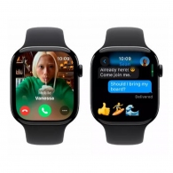 Ceas inteligent Apple Watch 10 42mm Jet Black Aluminium Case (MWWE3QI) thumbnav 7