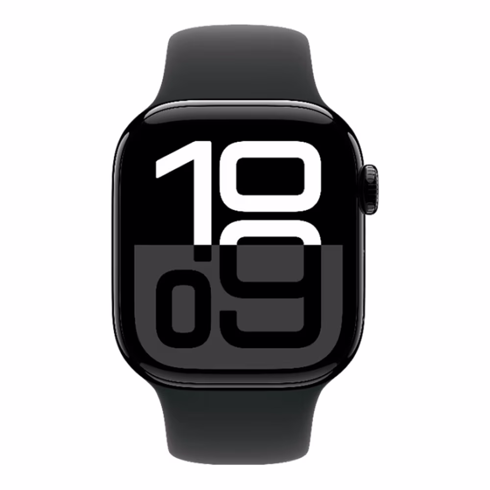 Ceas inteligent Apple Watch 10 46mm Jet Black Aluminium Case (MWWQ3QI) 