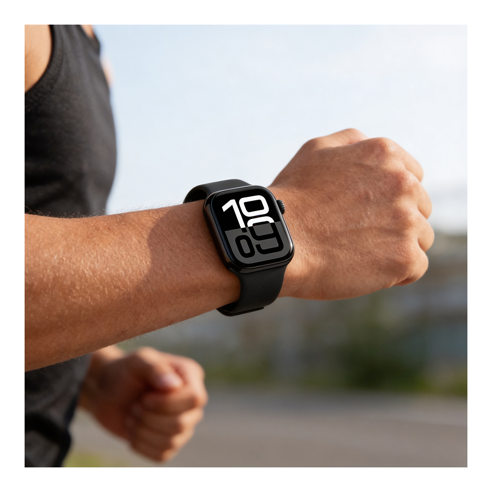 Smart watch Apple Watch 10 46mm Jet Black Aluminium Case (MWWQ3QI) 1.96 photo 7