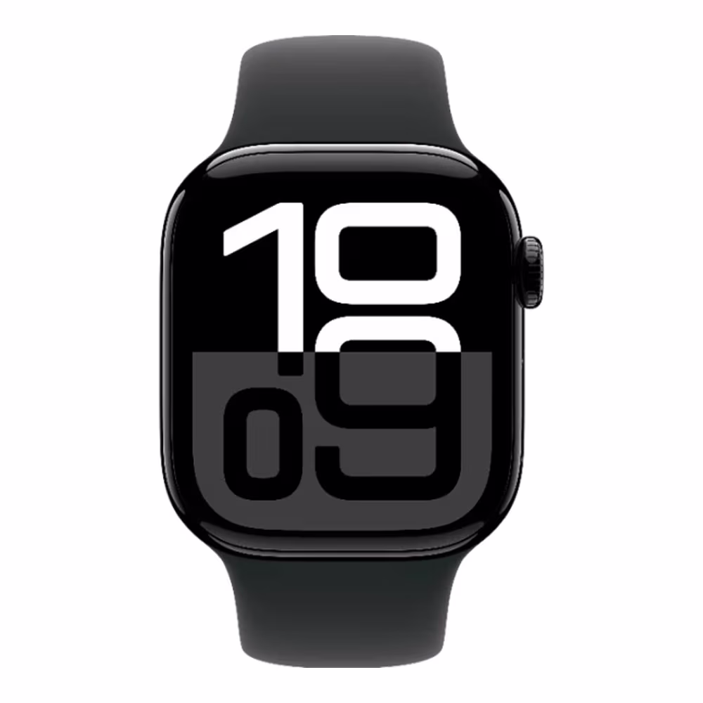 Ceas inteligent Apple Watch 10 46mm Jet Black Aluminium Case (MWWR3QI) 