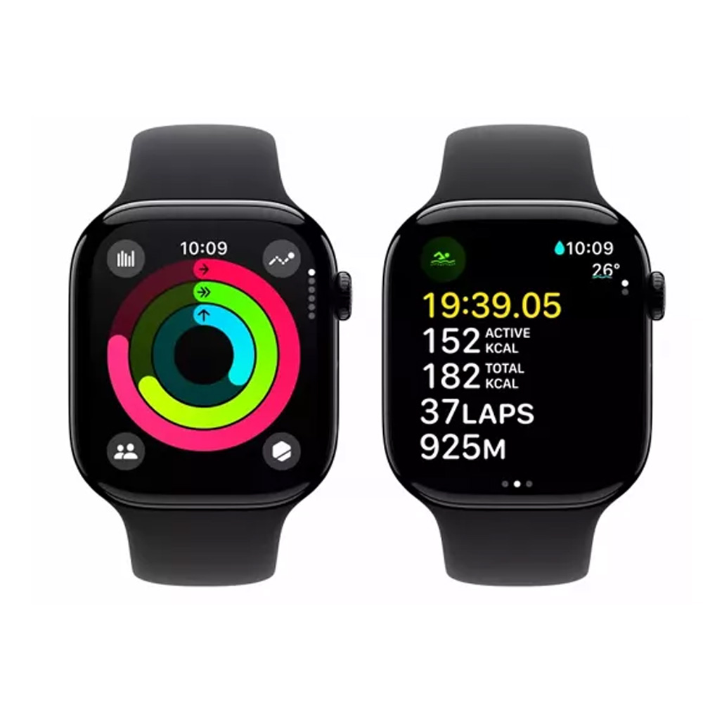 Smart watch Apple Watch 10 46mm Jet Black Aluminium Case (MWWR3QI) 1.96 photo 7