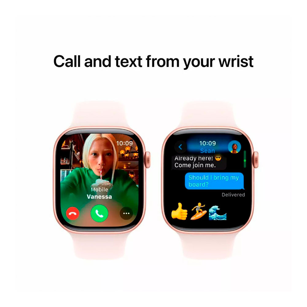 Smart watch Apple Watch 10 46mm Rose Gold Aluminium Case (MWWU3QI) 1.96 photo 6