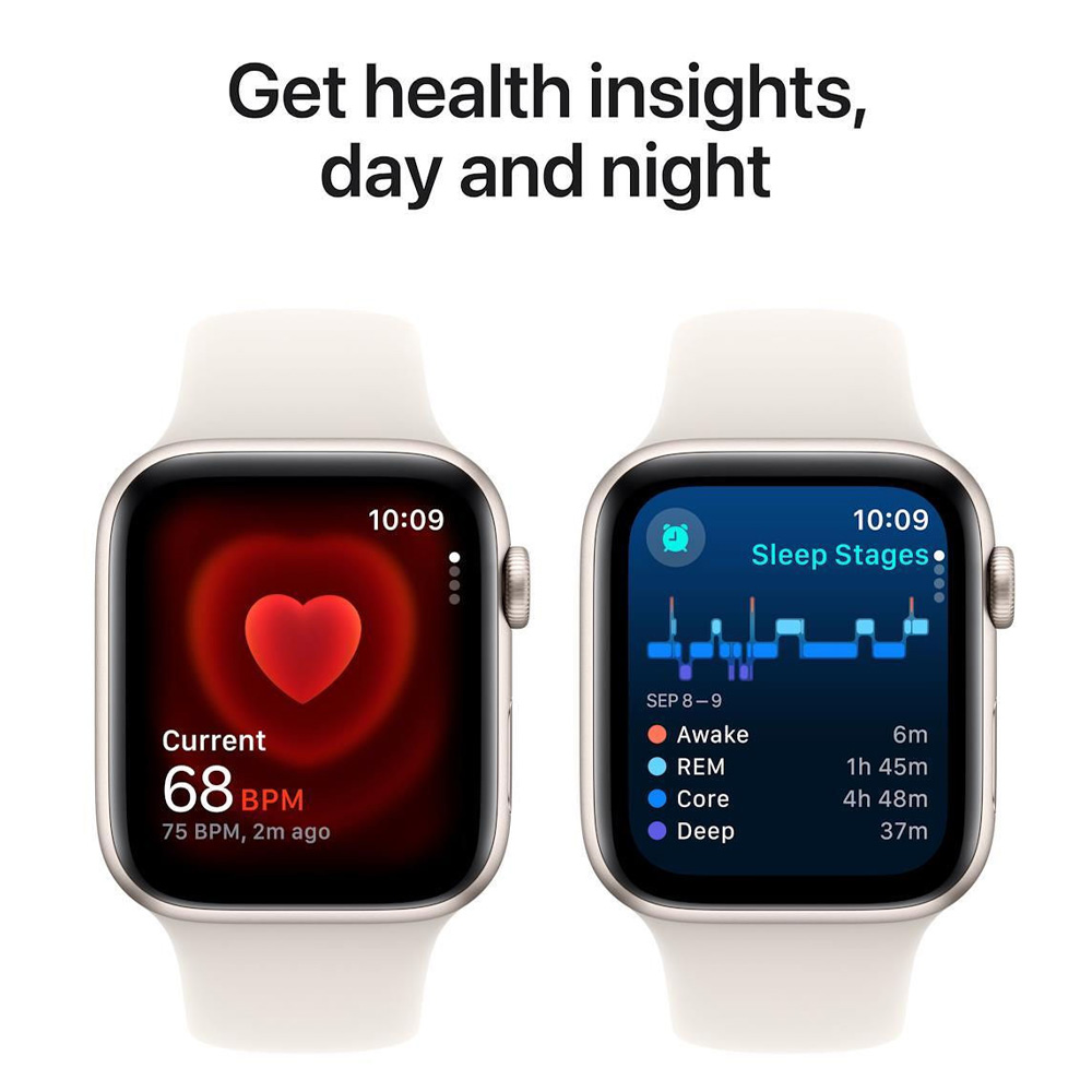 Смарт часы Apple Watch SE (2024) GPS 40 mm Starlight 1 GB 1.57 photo 5