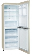 Холодильник с нижней морозильной камерой LG GAB379SEQL, 271 л, 173.7 см, A+, Бежевый