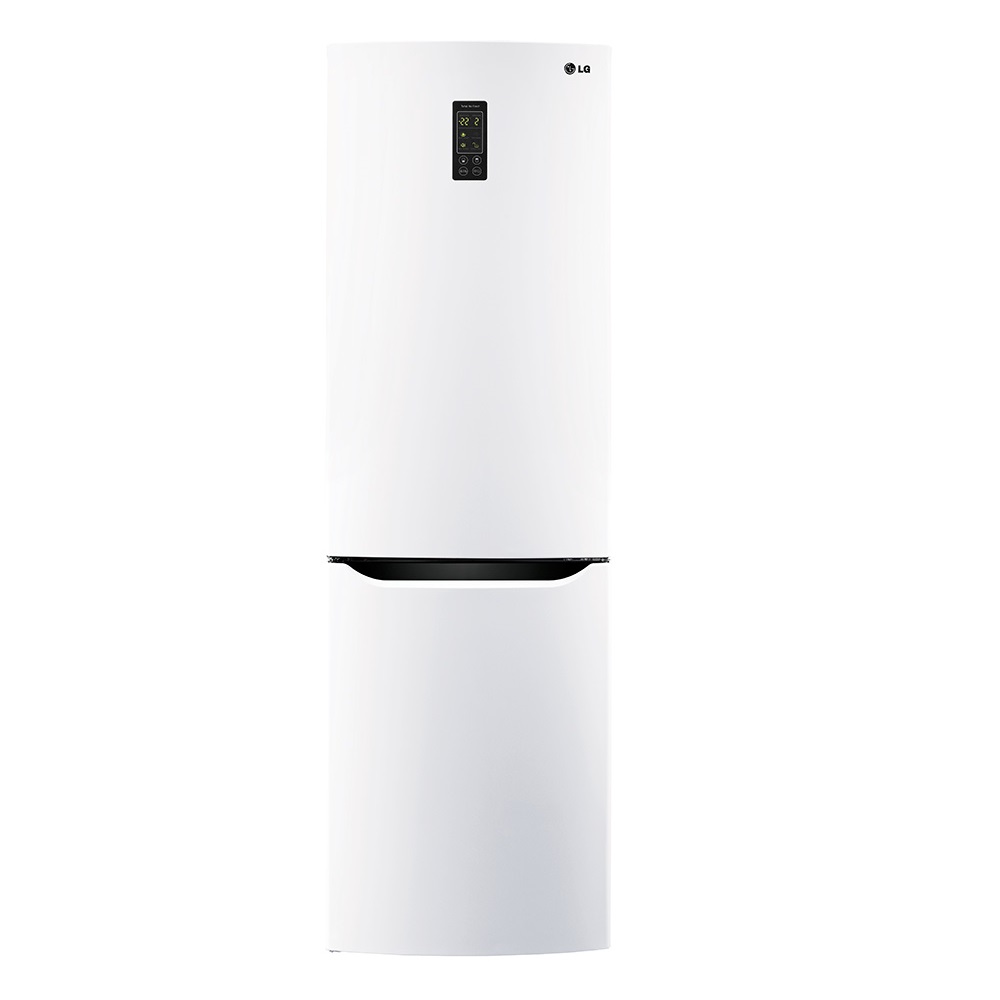 Frigider cu doua usi LG GAB409SQQL / 312 l / 191 cm / A+ / Alb photo 1