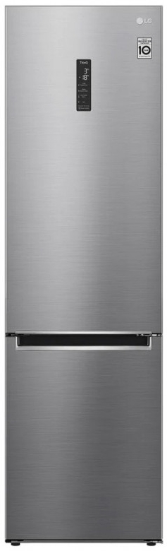 Frigider cu doua usi LG GAB509MMQM / 419 l / 203 cm / A++ / Gri photo 1 Frigider cu doua usi LG GAB509MMQM / 419 l / 203 cm / A++ / Gri photo 1
