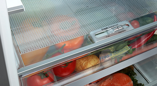 Frigider cu doua usi LG GAB499SMQZ / 360 l / 200 cm / A++ / Inox photo 11