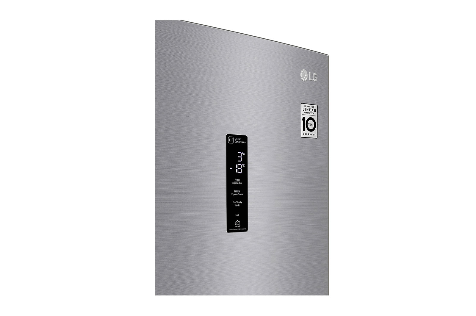 Frigider cu doua usi LG GA-B509MMQZ / 384 l / 203 cm / A++ / Gri photo 2