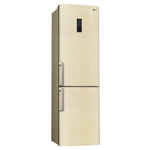 Frigider cu doua usi LG GAM599ZEQZ / 360 l / 200 cm / A++ / Bej photo 1