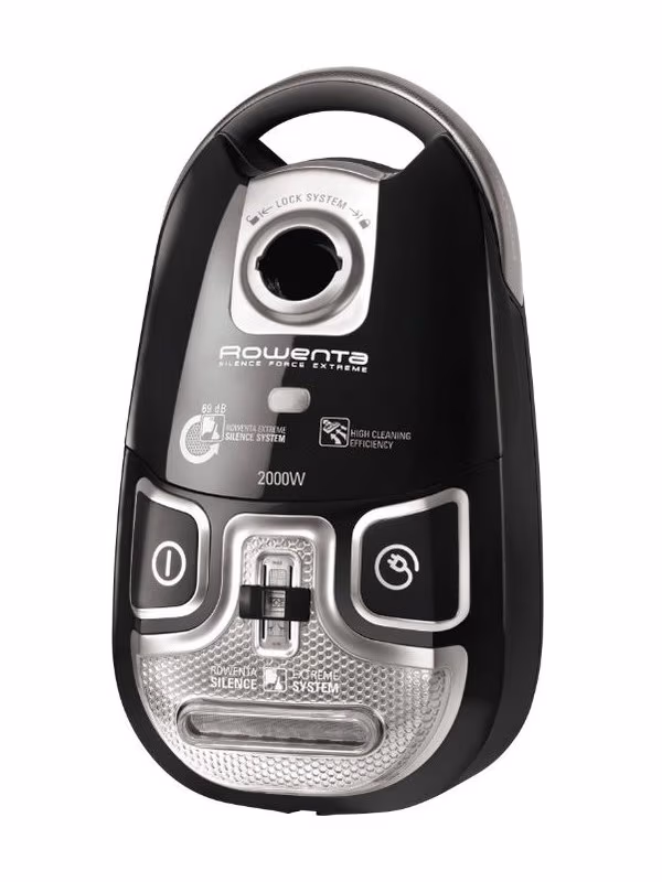 Aspirator cu sac Rowenta RO5825R1, 2000 W, 66 dB, Negru cu sur