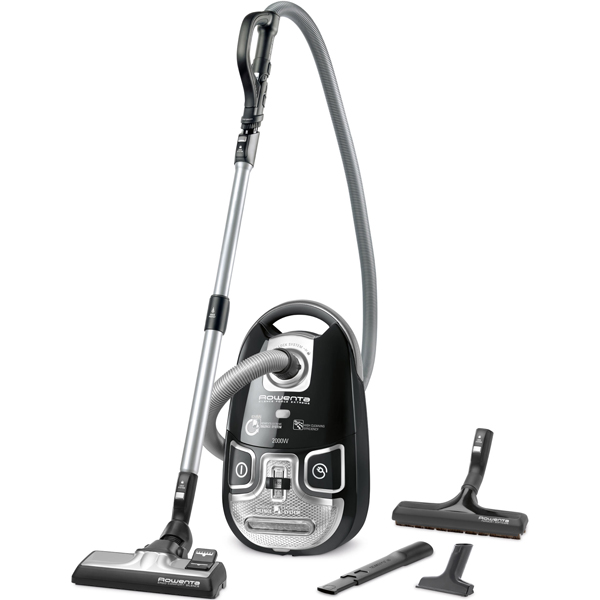 Aspirator cu sac Rowenta RO5825R1 / 2000W / Negru cu sur photo 2