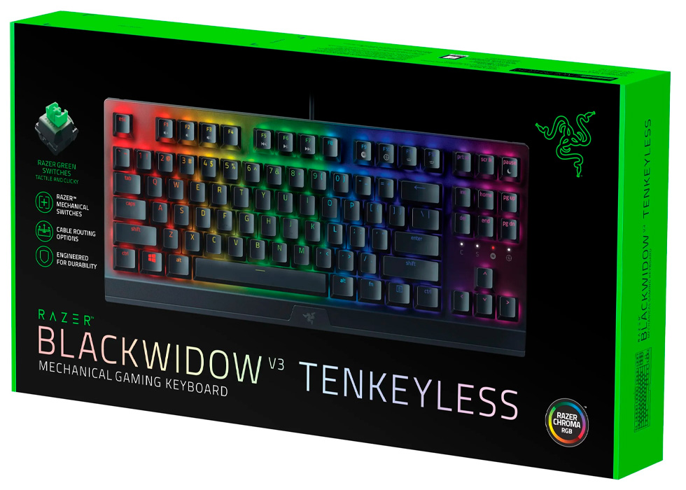 Tastatura cu fir Razer BlackWidow V3 TKL, RZ0303490700R3R1 / Mecanica photo 5