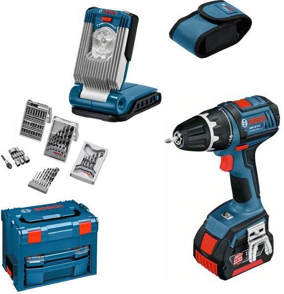 Sururbelnita cu aumulator Bosch GSR 18 V-LI, 0615990DR2 photo 1