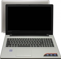 Ноутбук Lenovo IdeaPad 300-15ISK, Core i7, 8 ГБ, DOS, Серебристый