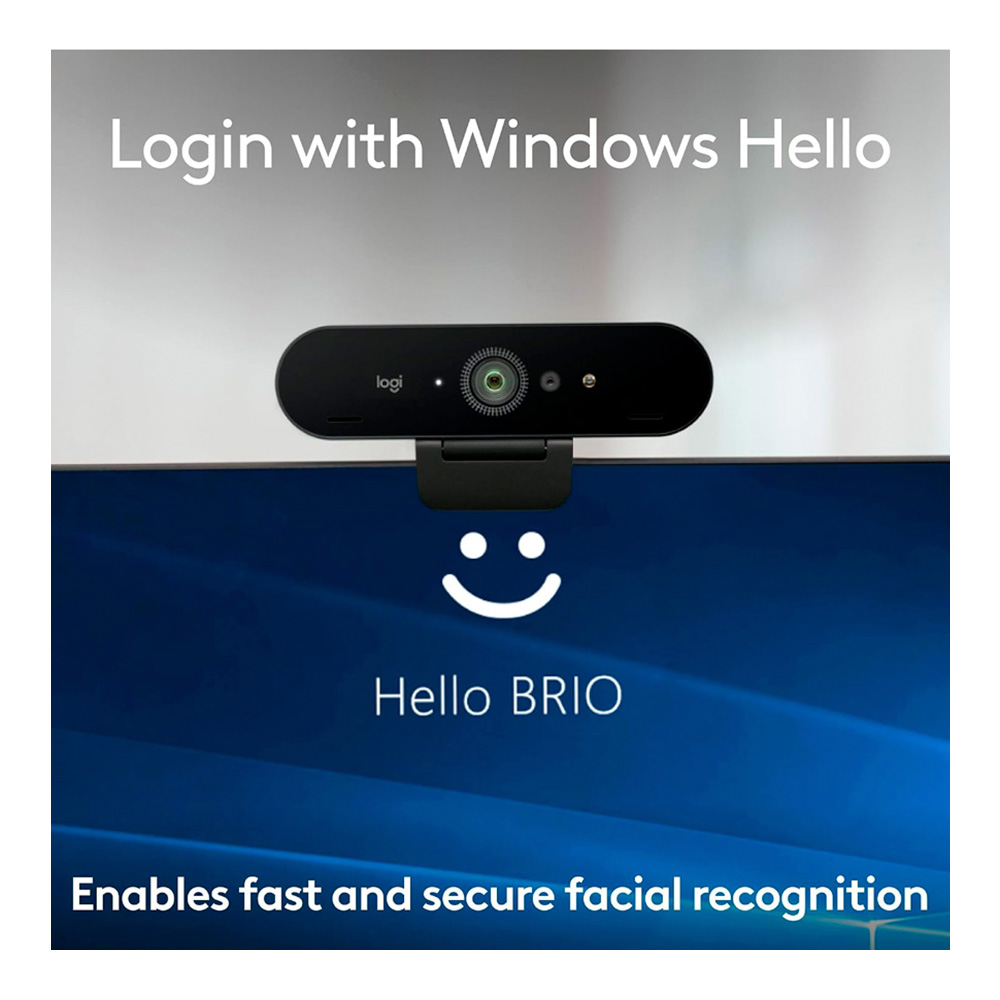 Camera Web Logitech Brio 4K Graphite (960-001718) photo 6