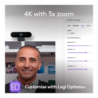 Camera Web Logitech Brio 4K Graphite (960-001718) thumbnav 9