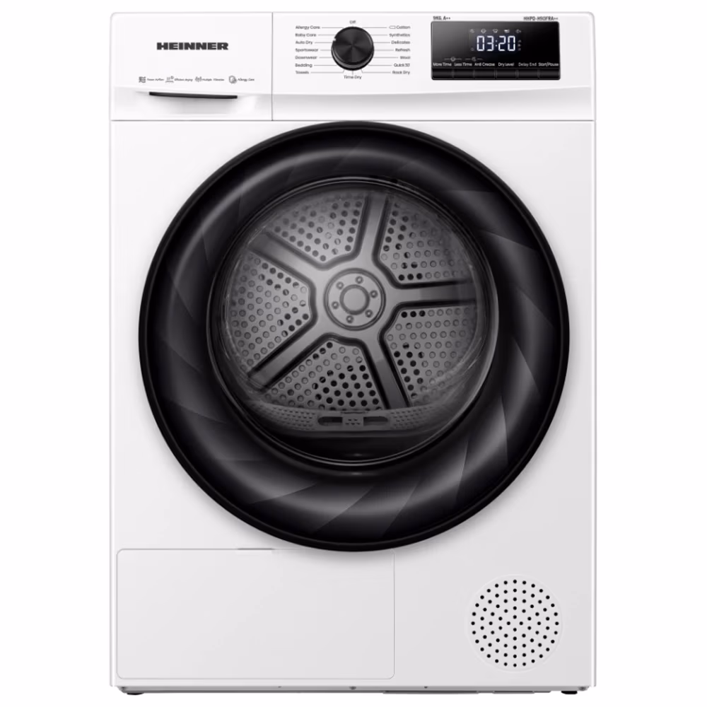 Сушильная машина Heinner HHPD-H90FRA++, 9 кг, A++ 